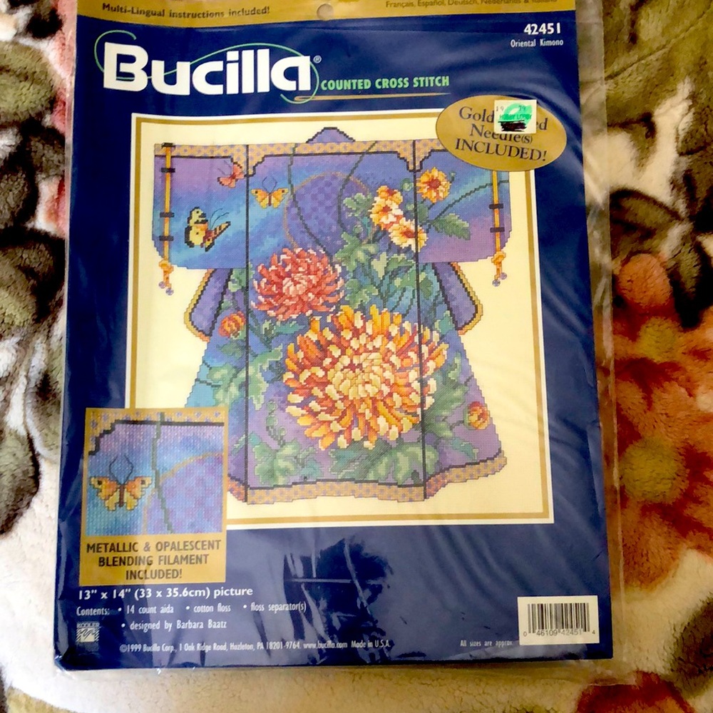 Bucilla Counted Cross Stitch Kit